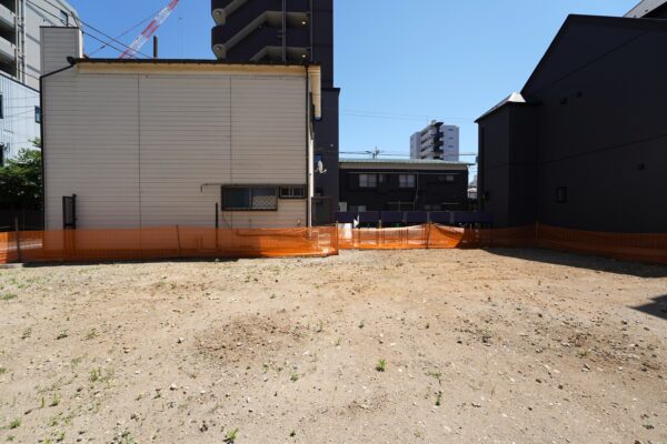 50坪超の敷地。自家用邸宅としてはもちろん賃貸併用住宅や共同住宅など多彩な設計に対応します。(外観) 50坪超の敷地。自家用邸宅としてはもちろん賃貸併用住宅や共同住宅など多彩な設計に対応します。(外観)